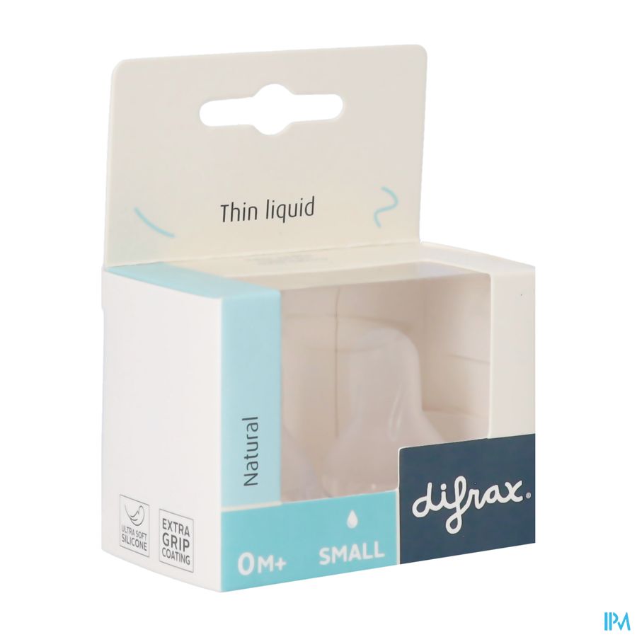 Difrax Flessenspeen Natural Small 671 Difrax Flessenspeen Natural Small 671