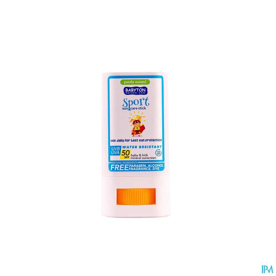 Babyton Natuurl. Minerale Zonnecr Spf50 Stick 20g