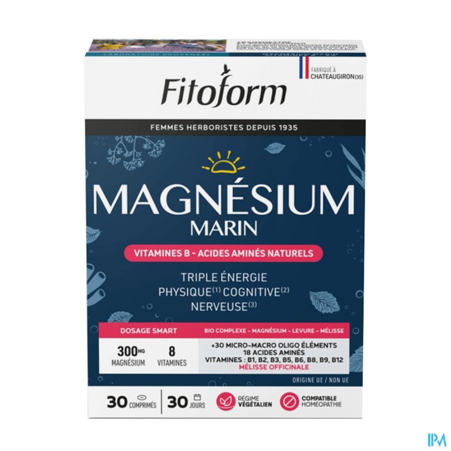 Zee Magnesium + B1 Caps 30 Fitoform