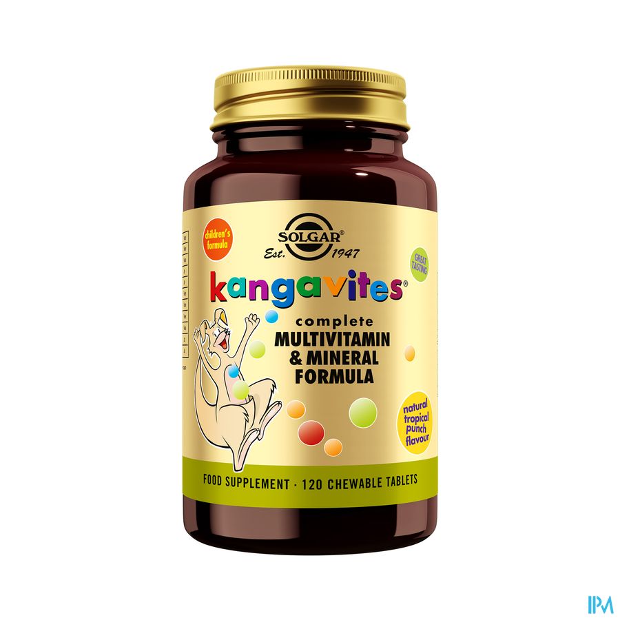 Solgar Kangavites Tropical Punch Comp Croq 120 Solgar Kangavites Tropical Punch Comp Croq 120