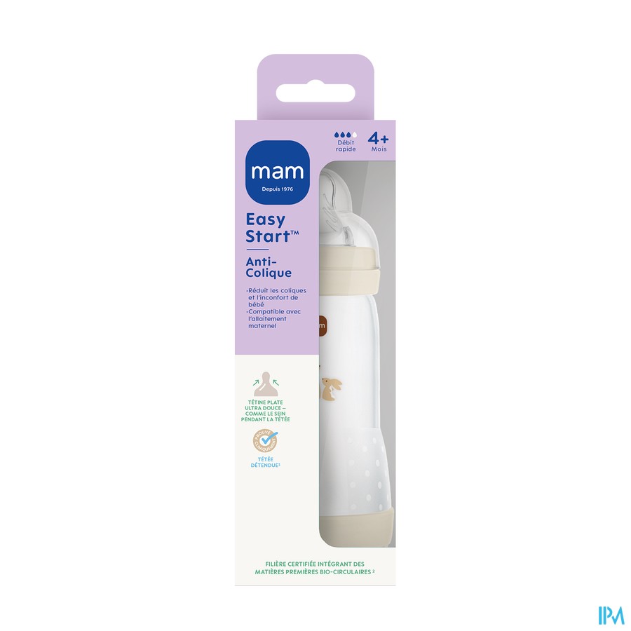 MAM BIB E ST A/COL SABLE D3 320ML