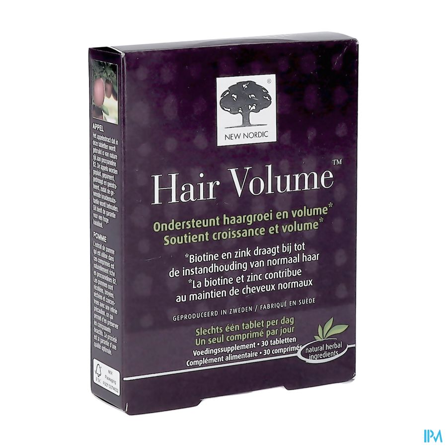New Nordic Hair Volume Tabl 30