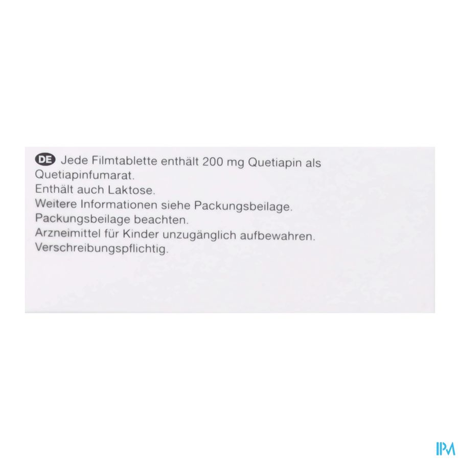 Quetiapine Viatris 200mg Comp Pell 100 2