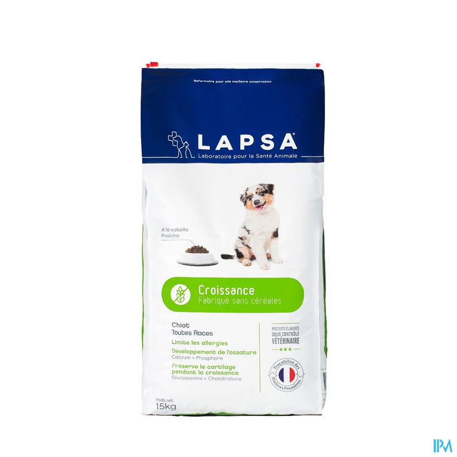 Lapsa Onderhoud Puppy Z/granen 12kg