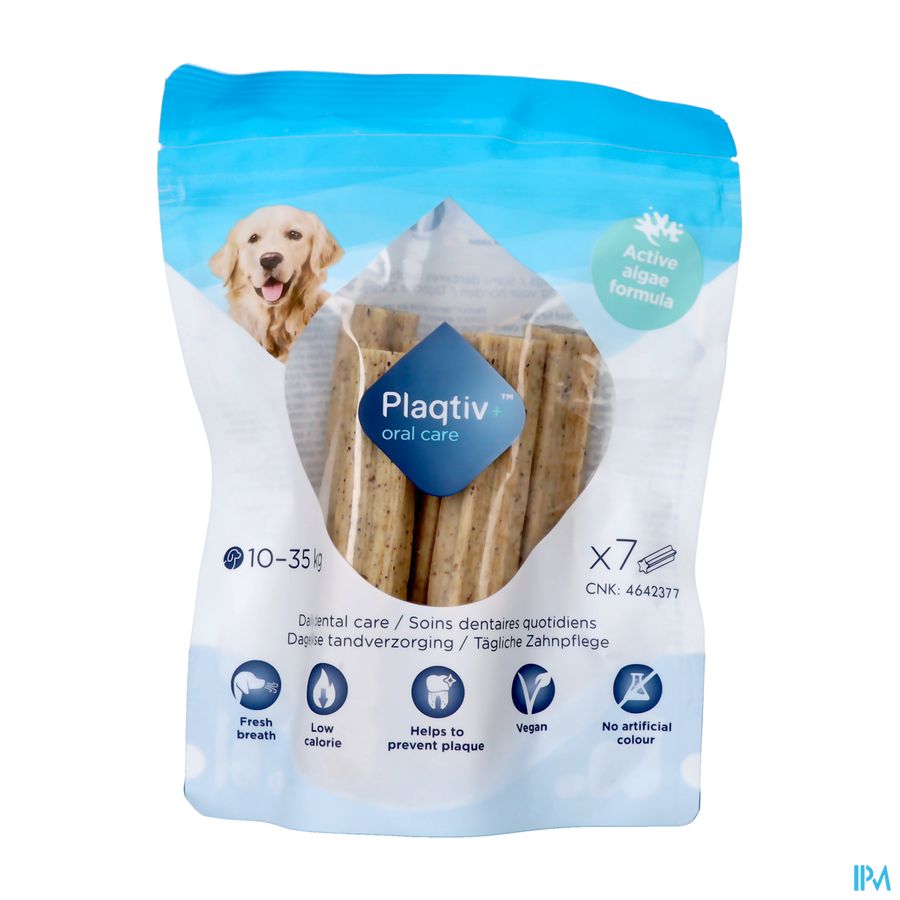 Plaqtiv+ Oral Care Honden M Gebitsver.kauwsticks 7