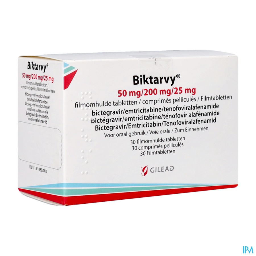 Biktarvy 50/200/25mg Abacus Film.tabl 30 Blister