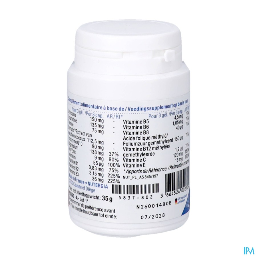 Ergytonic Intense Caps 60