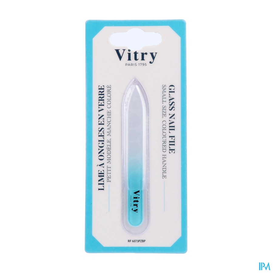 Glasvijl Klein Model Handvat Kleur