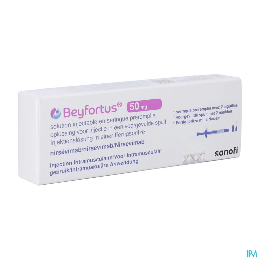 Beyfortus 50mg Opl. Inj. Voorgevulde Spuit