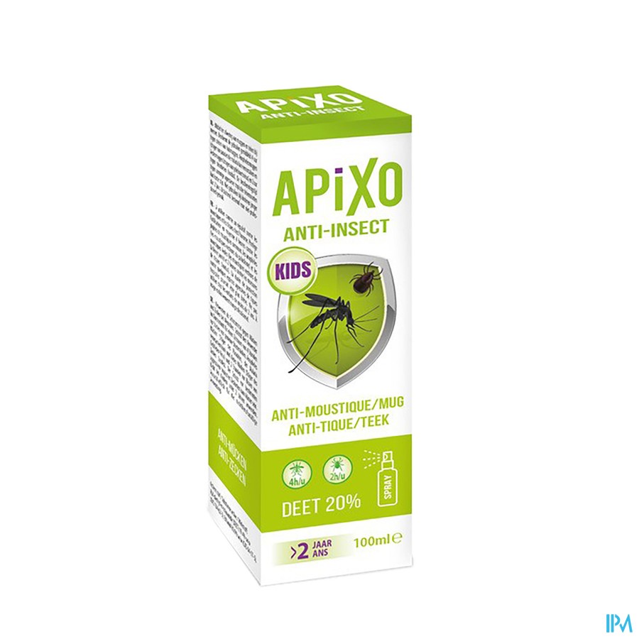 Apixo A/insect Deet 20% Kids Spray 100ml