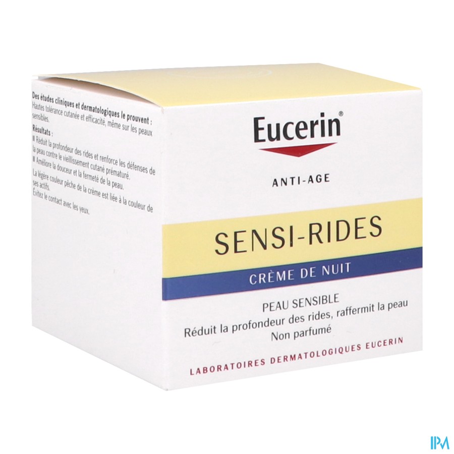 EUCERIN SENSI RIDES NUIT 50ML