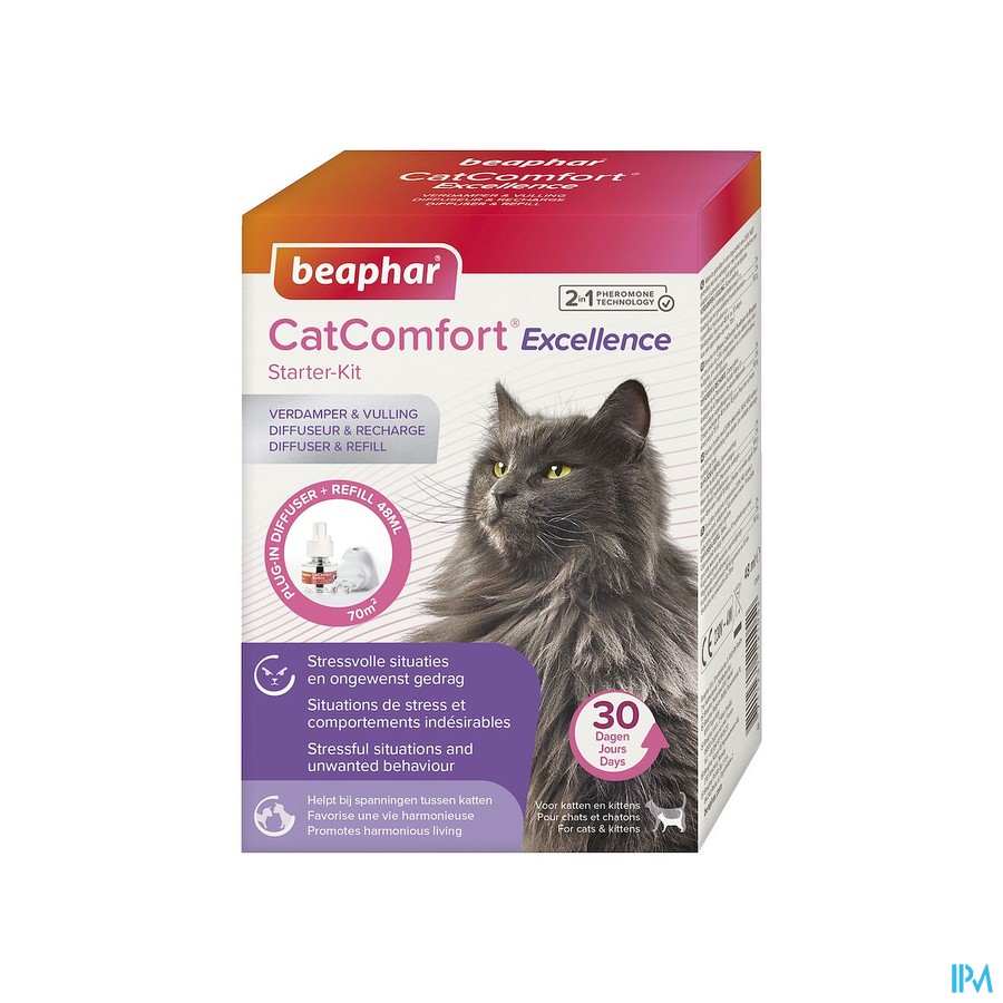 Beaphar Catcomfort Excellence Diff & Recharge 48ml