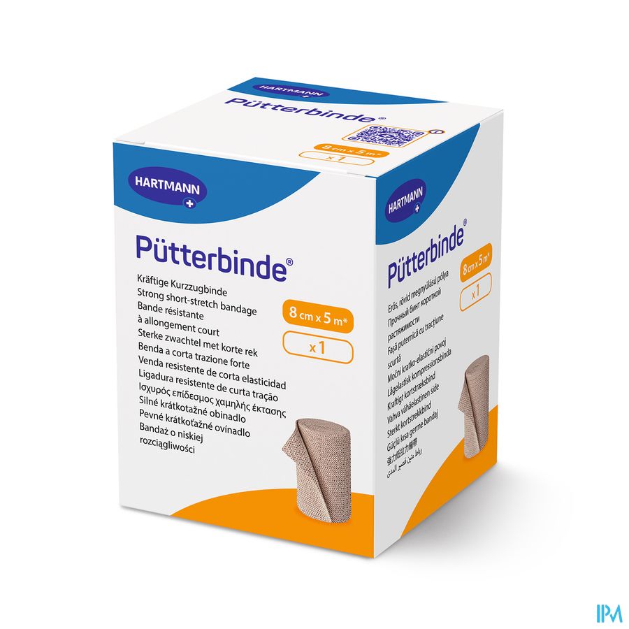 Putterbinden 8cmx5m 1 P/s