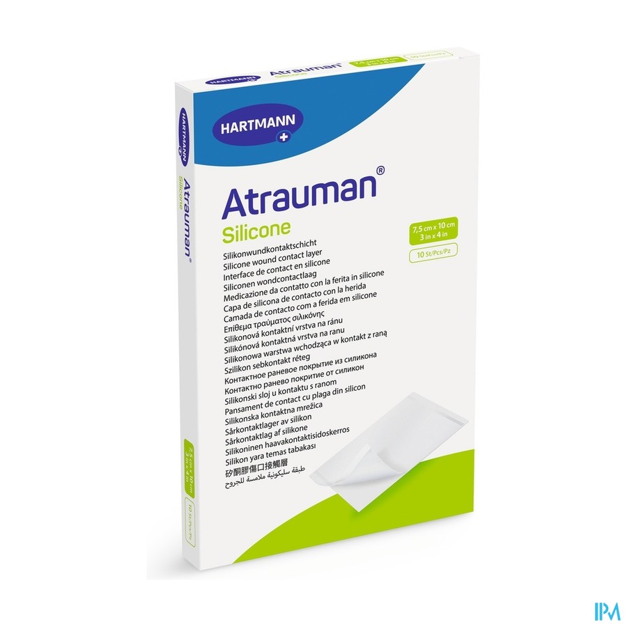 Hartmann Atrauman Silicone 7,5x10cm 10 P/s