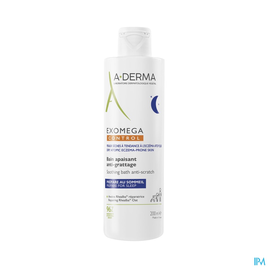 Aderma Exomega Control Bain Apaisant Fl 200ml