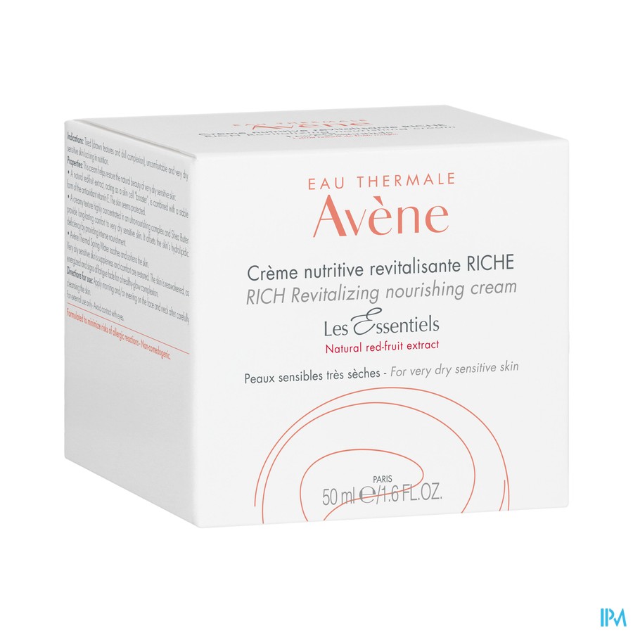 Avene Essentiels Cr Nutr. Revital. Riche 50ml