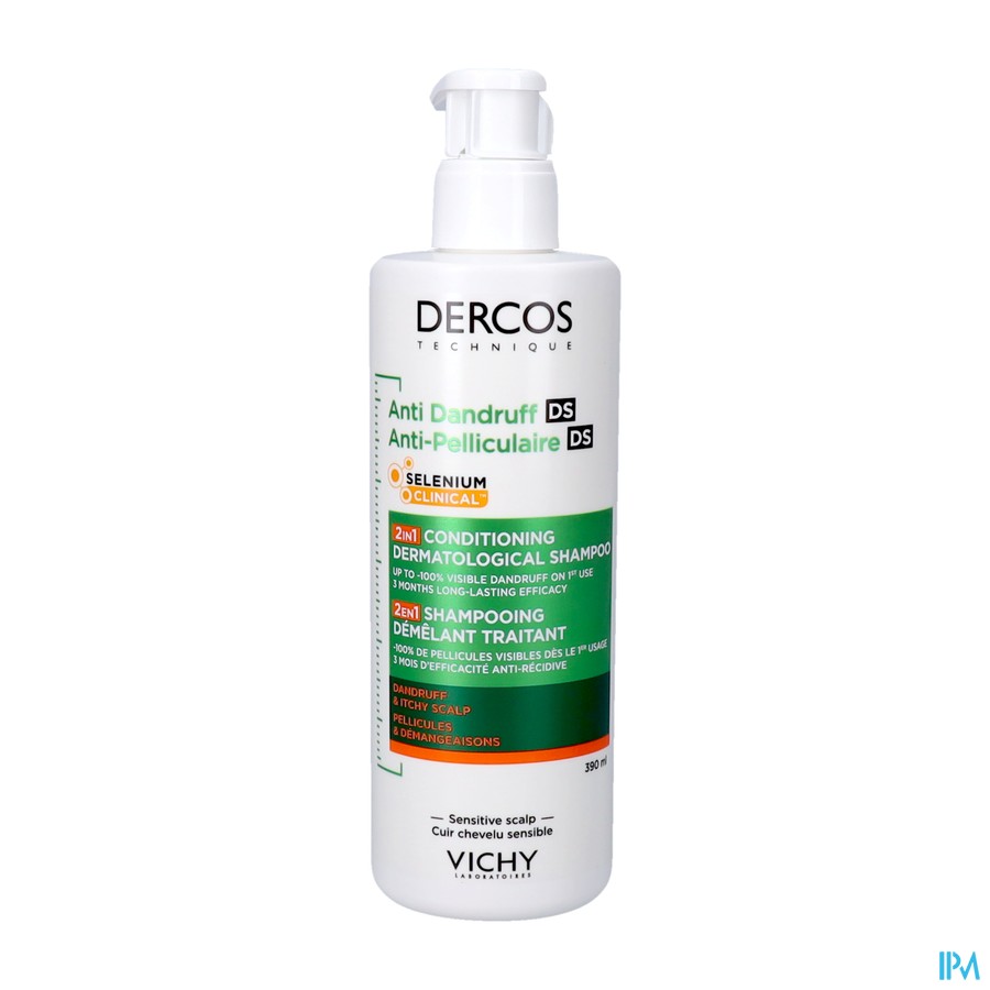 Vichy Dercos 2in1 Shampoo+conditioner 390ml