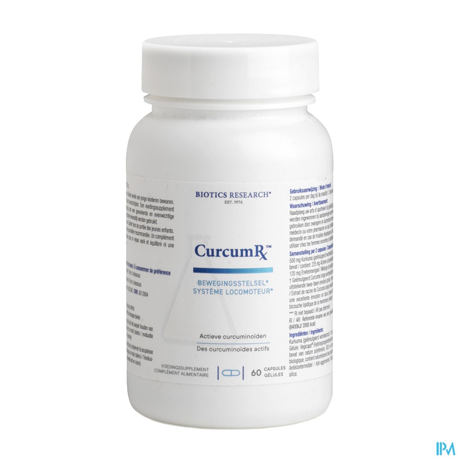 Curcum Rx Biotics Caps 60