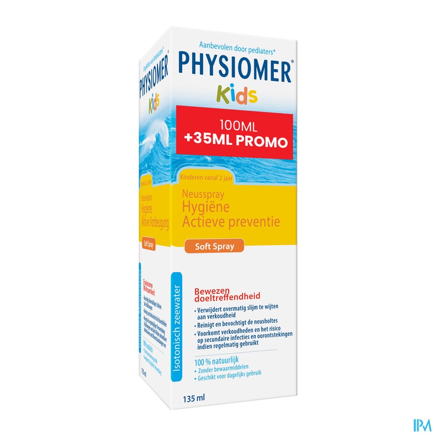 Physiomer Kids Spray 135ml Promo 35ml