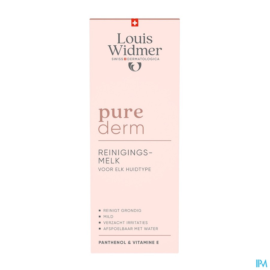 Widmer Purederm Reinigingsmelk 200ml
