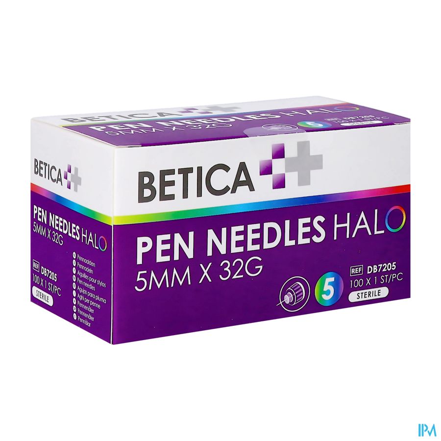 Betica Pen Needles Halo 5mmx32g 100
