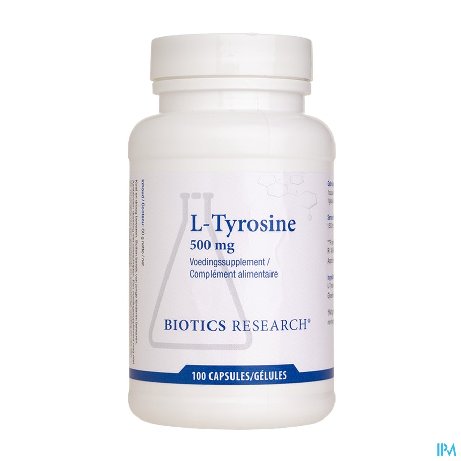 l-tyrosine Biotics Caps 100x500mg
