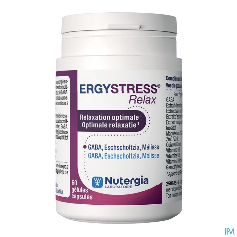 Ergystress Relax Caps 60