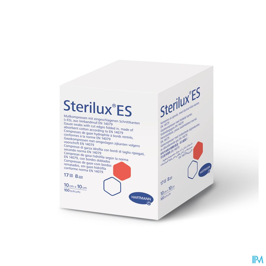 Sterilux Es1 Kp Ster 8pl 5x5cm 40 2050161