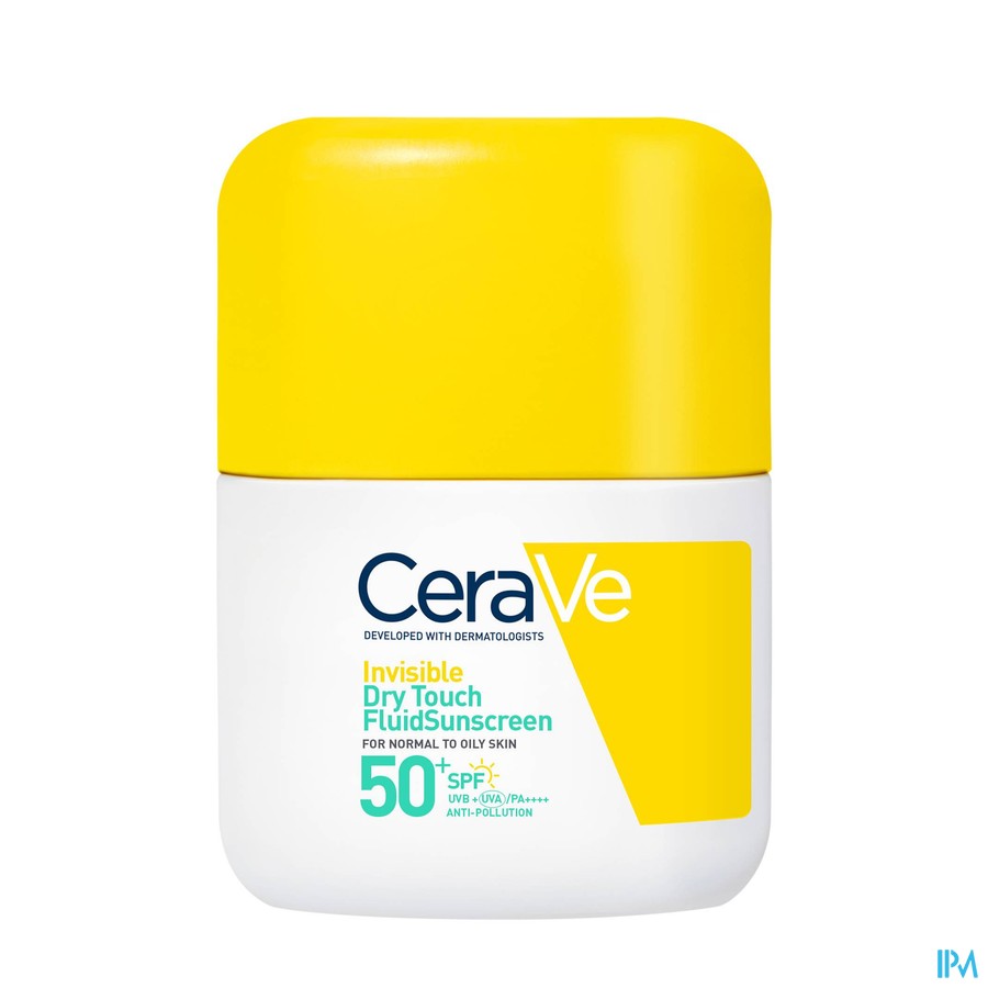 Cerave Sun Fluide Invisible Toucher Sec Spf50 50ml