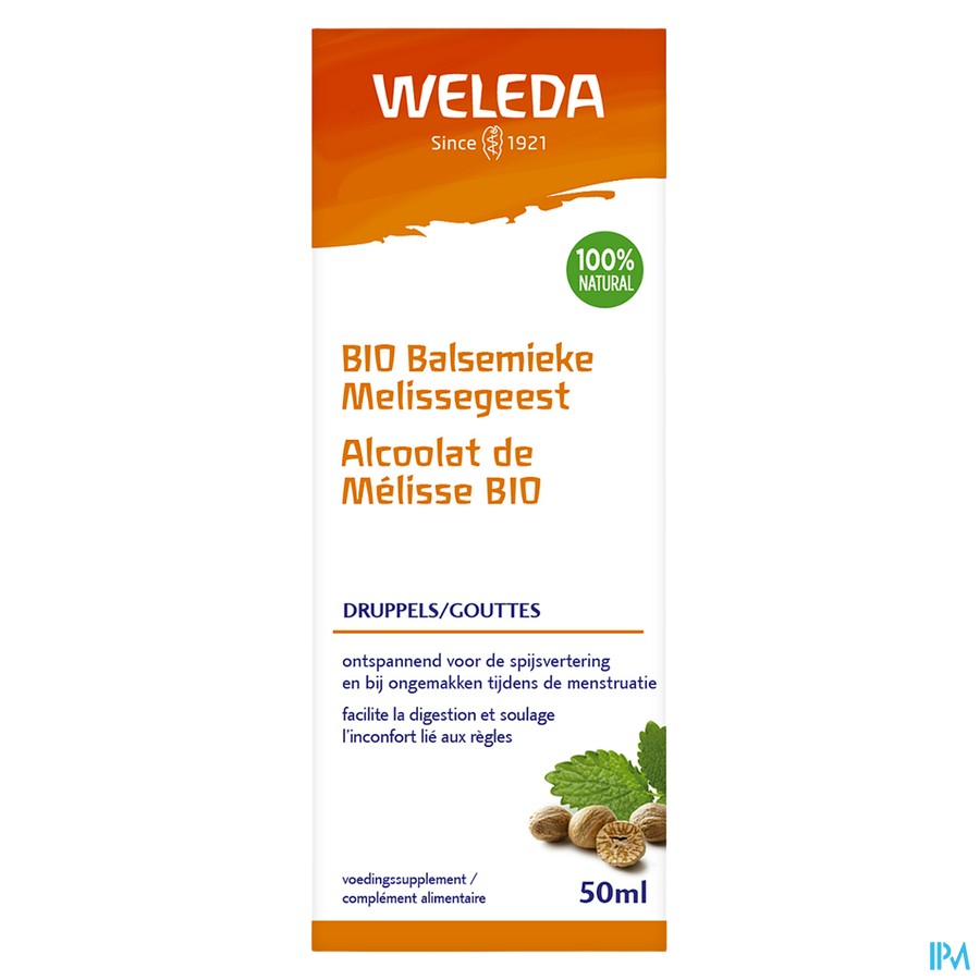 Weleda Alcoolat De Melisse Bio 50ml