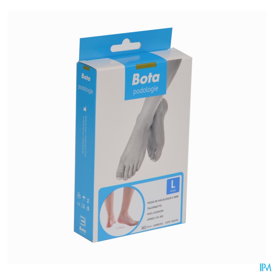Bota Podo 9 Hielkussen Silicone 5mm l 1paar