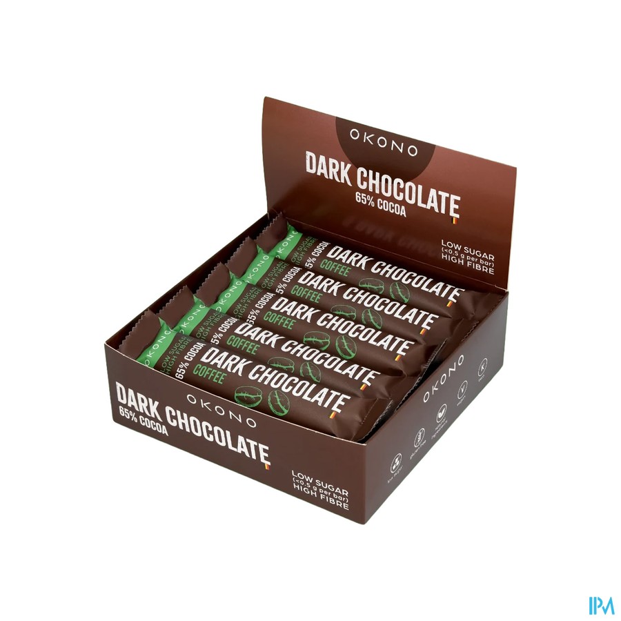 Okono Dark Chocolate Coffee 20x35g