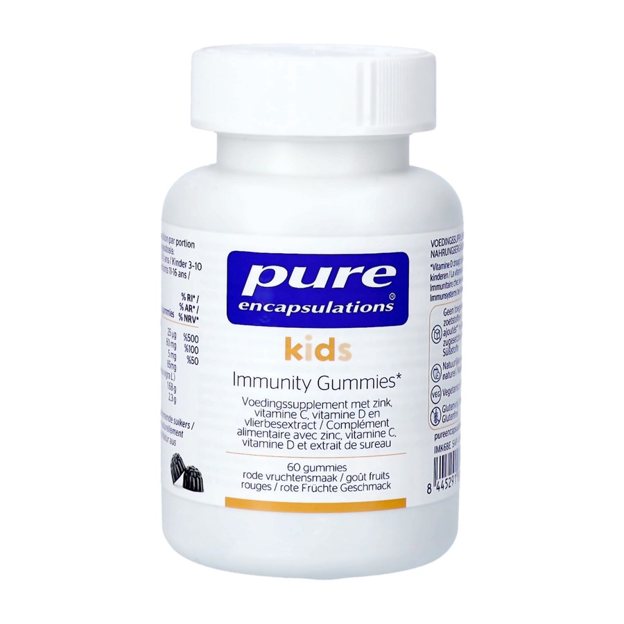Pure Encapsulations Kids Immunity Gummies 60