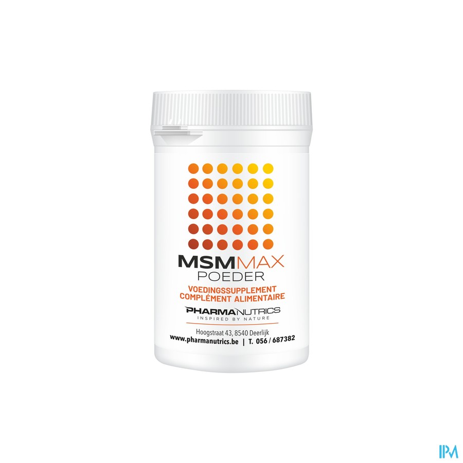 Msm Max Pdr 250g Pharmanutrics