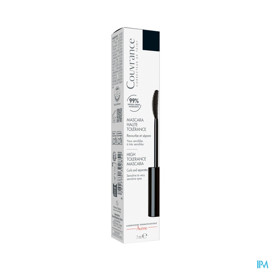Avene Couvrance Mascara Zwart Hoge Tolerantie 7ml