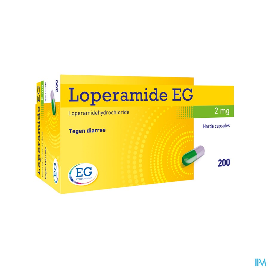 Loperamide EG Caps 200X2Mg