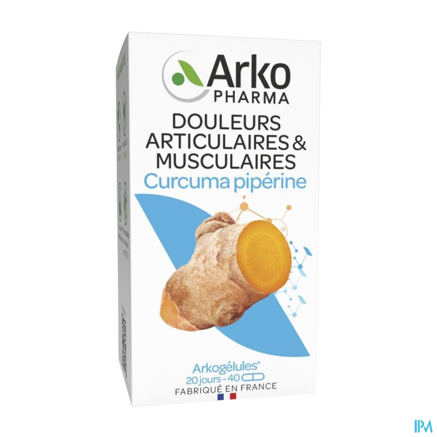ARKOGELULES CURCUMA+PIPER GELUL40