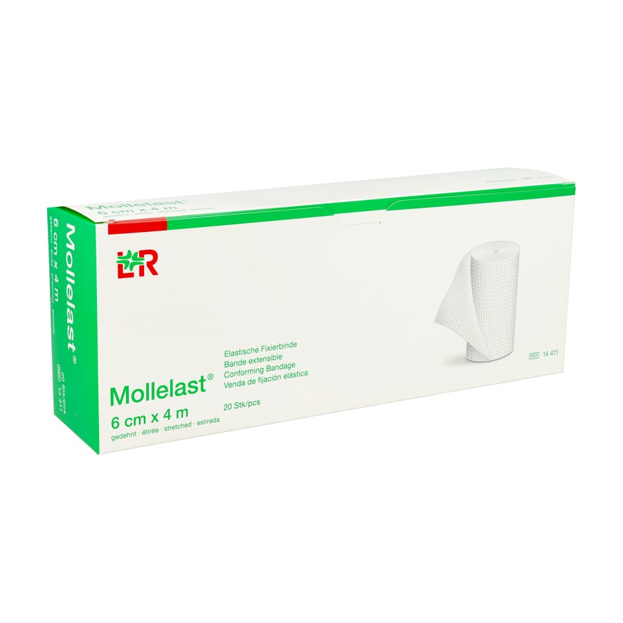 Mollelast Gaaswindel Elast Cello 6cmx4m 14411