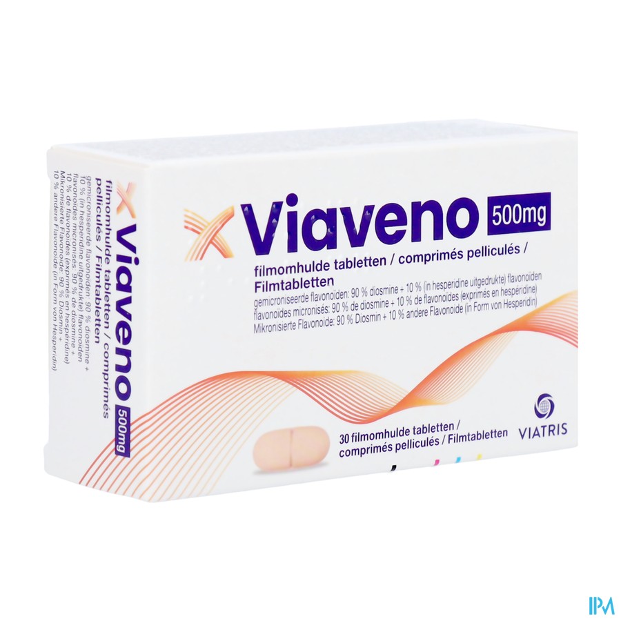 Viaveno 500mg Filmomh Tabl 30