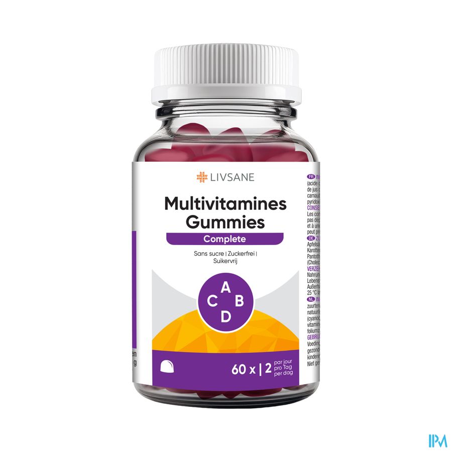 Livsane Multivitamines Gommes Complete 60