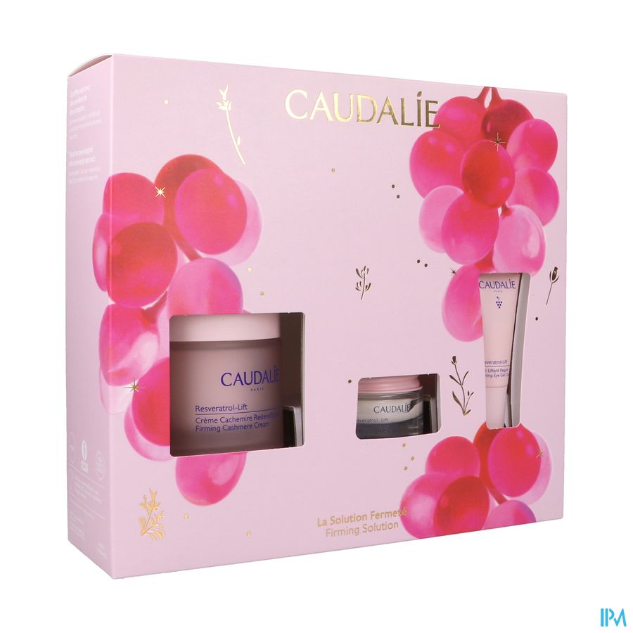 Caudalie Kerst Set Resveratrol 2025 3 Prod.