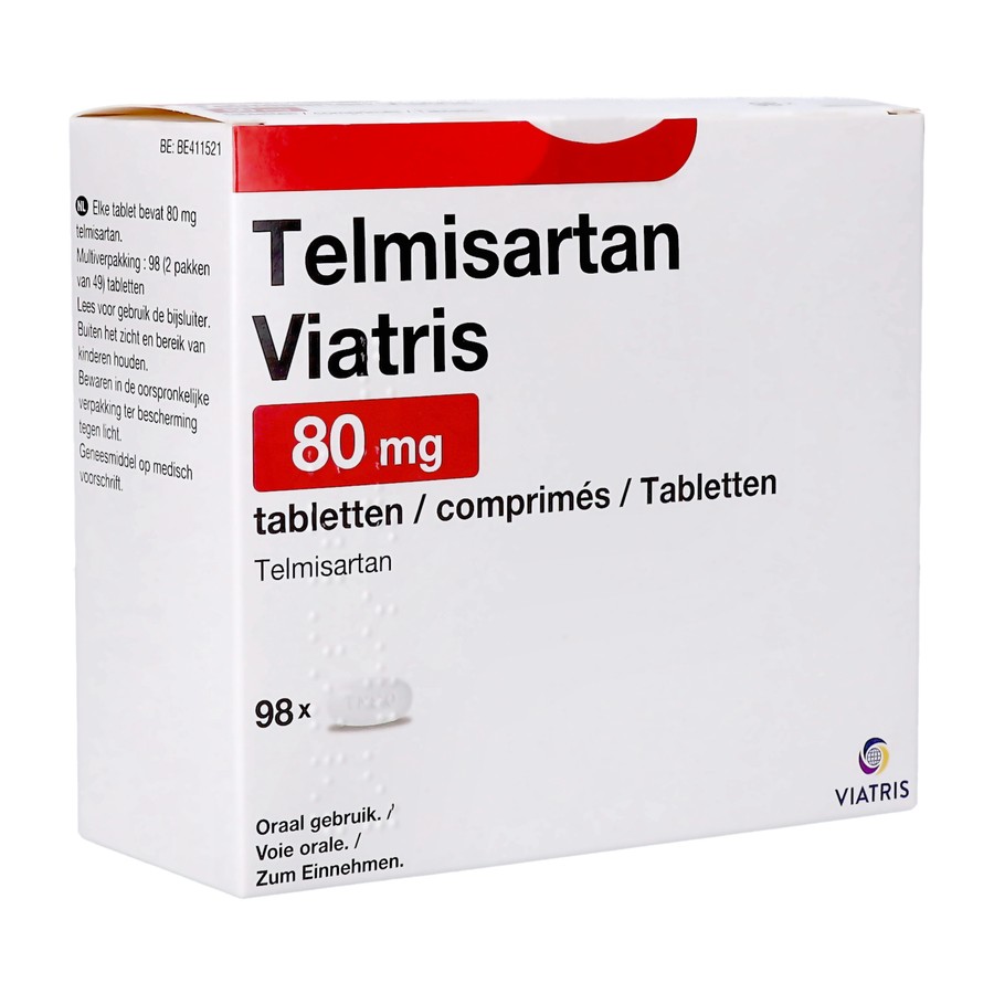 Telmisartan Viatris 80mg Comp 98