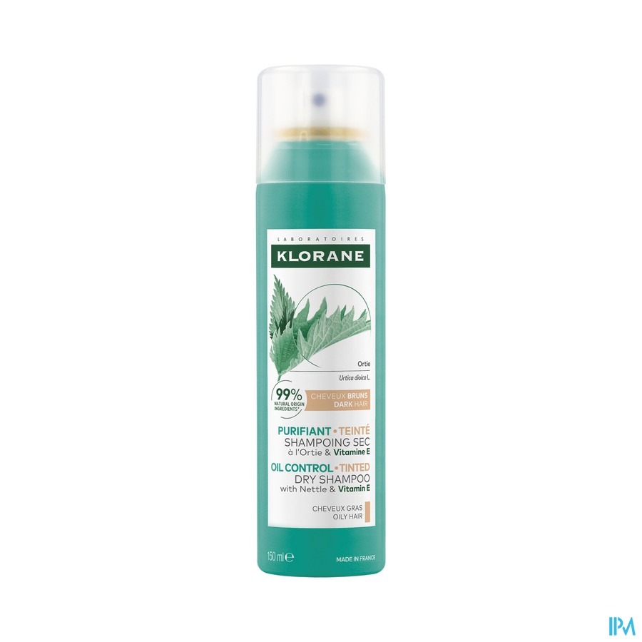 Klorane Capil. Sh Sec Ortie Teinte Spray 150ml Nf