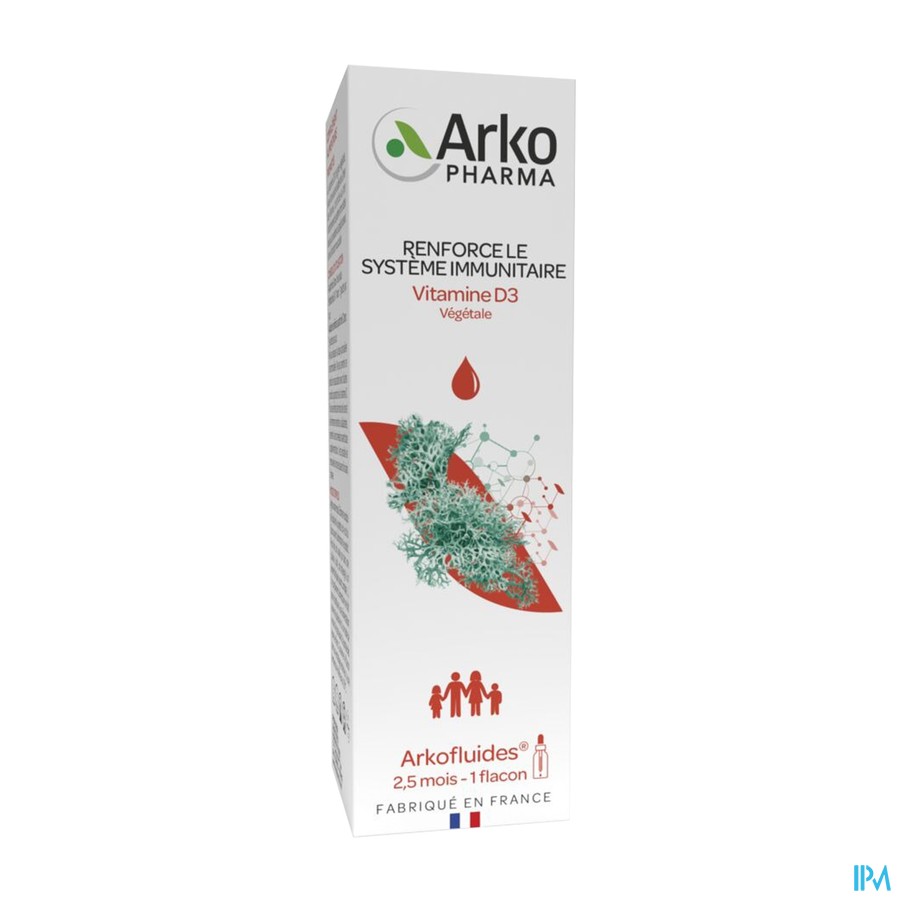 ARKOFL VIT D3 VEG 2000UI 15ML