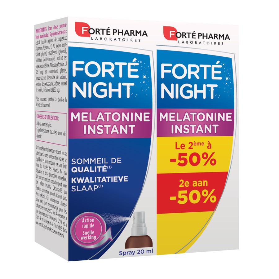 Fortenight Melatonine Instant Duo 2x20ml