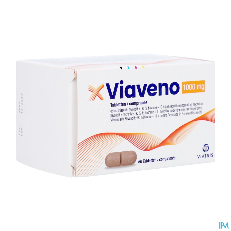 Viaveno 1000mg Filmomh Tabl 60