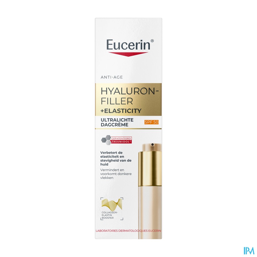 Eucerin Hyaluron-Filler + Elasticity ultralichte dagverzorging SPF50