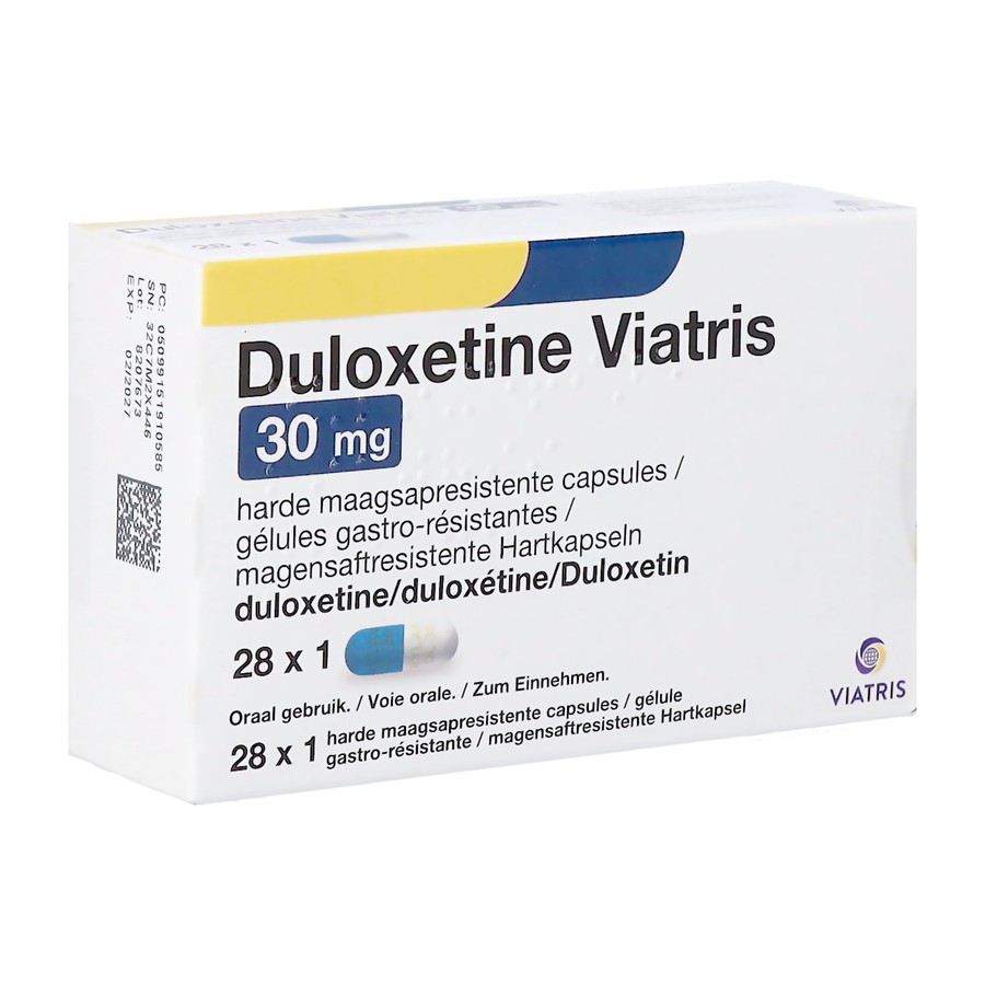 Duloxetine Viatris Maagsapresist Caps 28x30mg