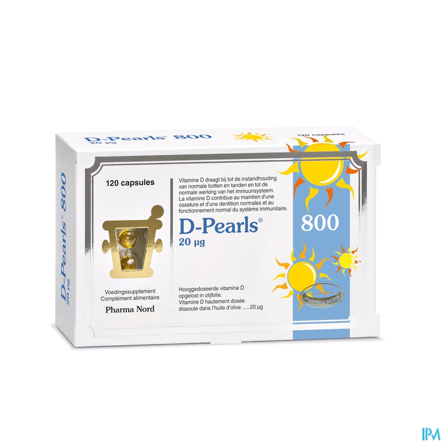 D-pearls 800 Caps 120