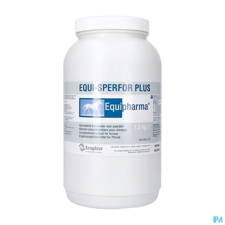 Equi Sperfor Plus Pdr Pot 1,2kg Equi Sperfor Plus Pdr Pot 1,2kg
